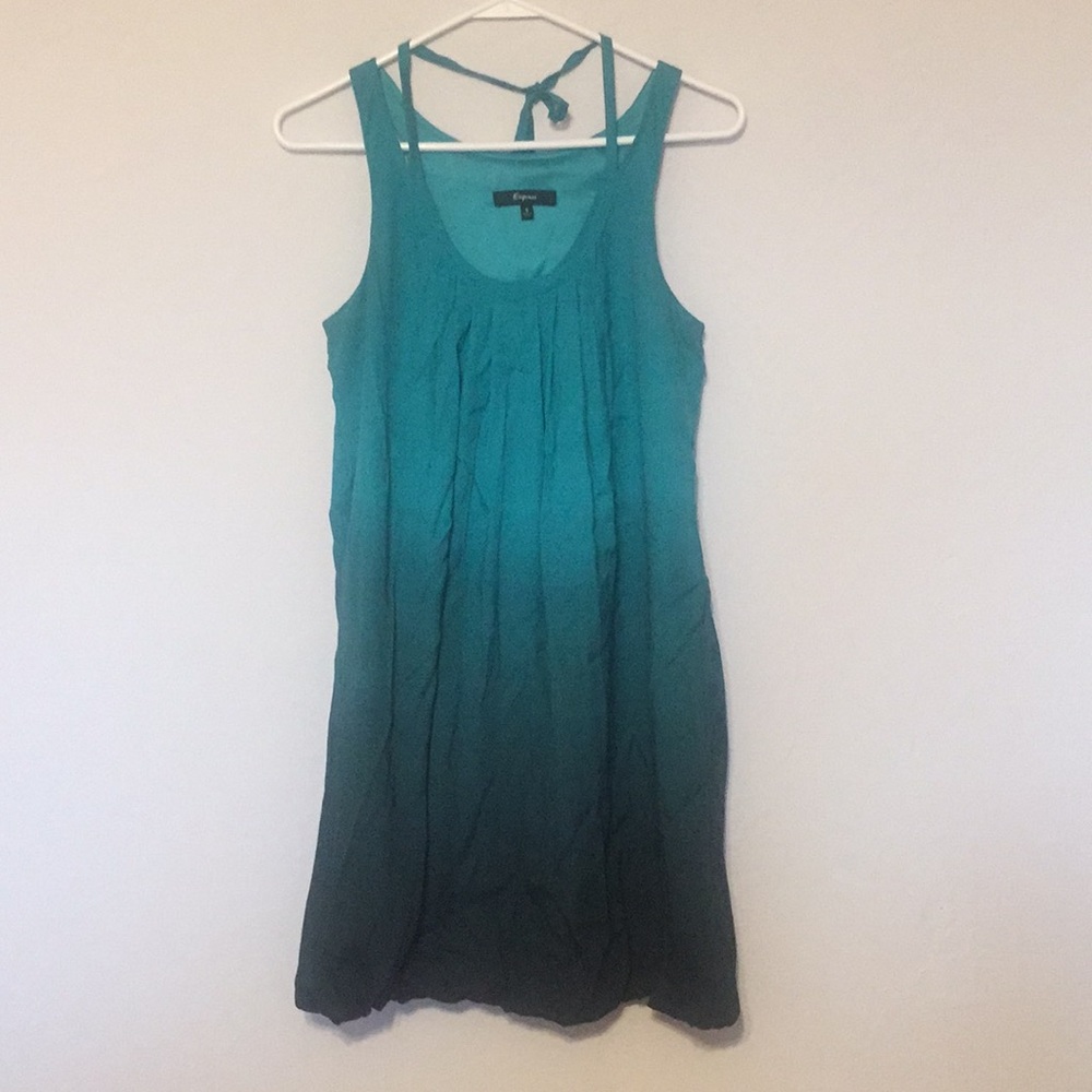 Ombre Teal Dress! 👗🖤